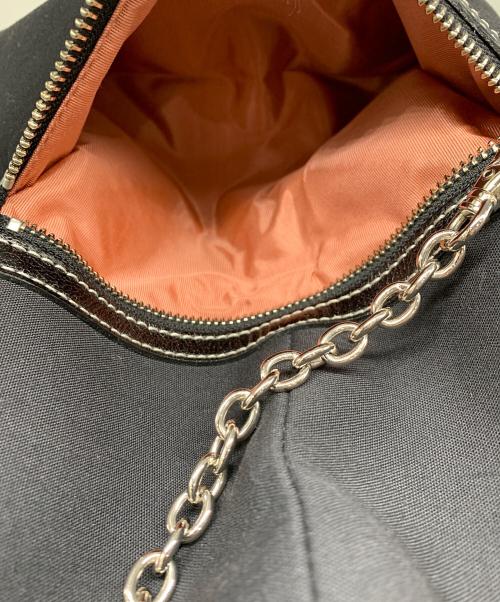 BURBERRY BLUE LABEL（バーバリー ブルー レーベル）BURBERRY BLUE LABEL (バーバリー ブルー レーベル) トートバッグ ブラックの古着・服飾アイテム