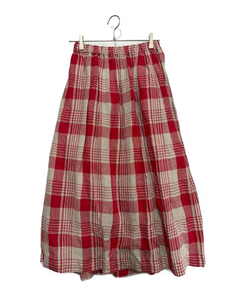ICHI Antiquites（イチアンティークス）ICHI Antiquites (イチアンティークス) スカート レッド サイズ:-の古着・服飾アイテム