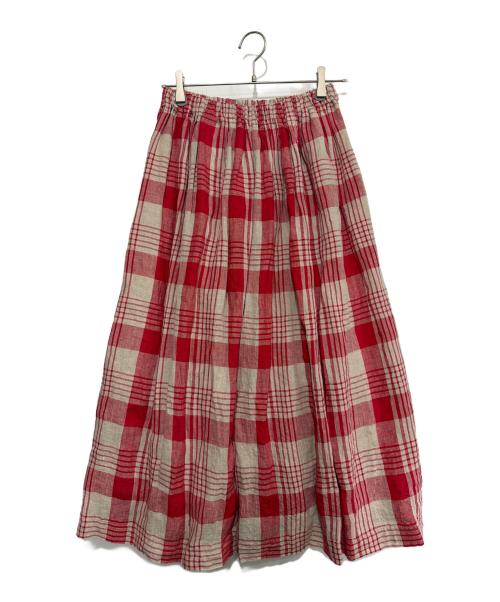 ICHI Antiquites（イチアンティークス）ICHI Antiquites (イチアンティークス) スカート レッド サイズ:-の古着・服飾アイテム
