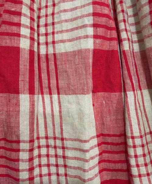 ICHI Antiquites（イチアンティークス）ICHI Antiquites (イチアンティークス) スカート レッド サイズ:-の古着・服飾アイテム