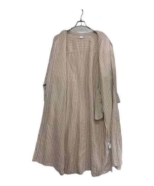 URBAN RESEARCH DOORS（アーバンリサーチドアーズ）URBAN RESEARCH DOORS (アーバンリサーチドアーズ) 長袖ワンピース ベージュ サイズ:Mの古着・服飾アイテム