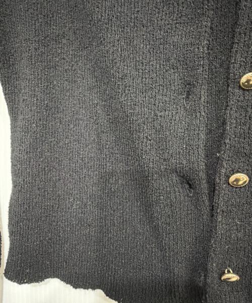 CELFORD（セルフォード）CELFORD (セルフォード) ニットカーディガン ブラック サイズ:FREEの古着・服飾アイテム
