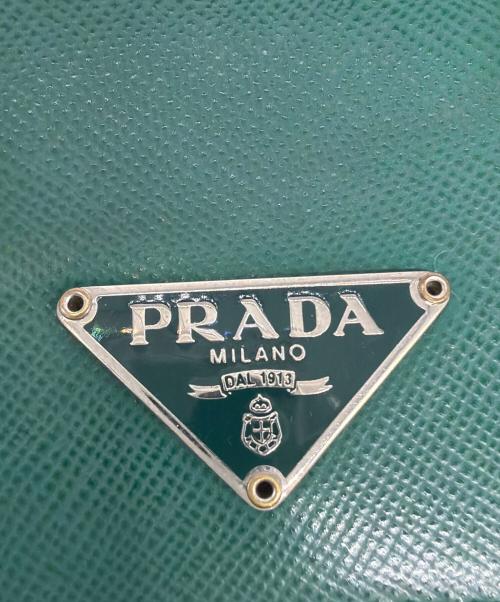 PRADA（プラダ）PRADA (プラダ) コインケース グリーンの古着・服飾アイテム