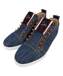 Christian Louboutin（クリスチャン・ルブタン）の古着「ローカットスニーカー」｜インディゴ
