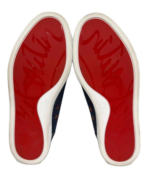Christian Louboutin（クリスチャン・ルブタン）Christian Louboutin (クリスチャン・ルブタン) ローカットスニーカー インディゴ サイズ:42　1/2の古着・服飾アイテム