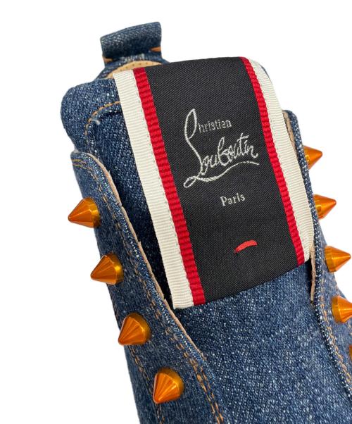 Christian Louboutin（クリスチャン・ルブタン）Christian Louboutin (クリスチャン・ルブタン) ローカットスニーカー インディゴ サイズ:42　1/2の古着・服飾アイテム