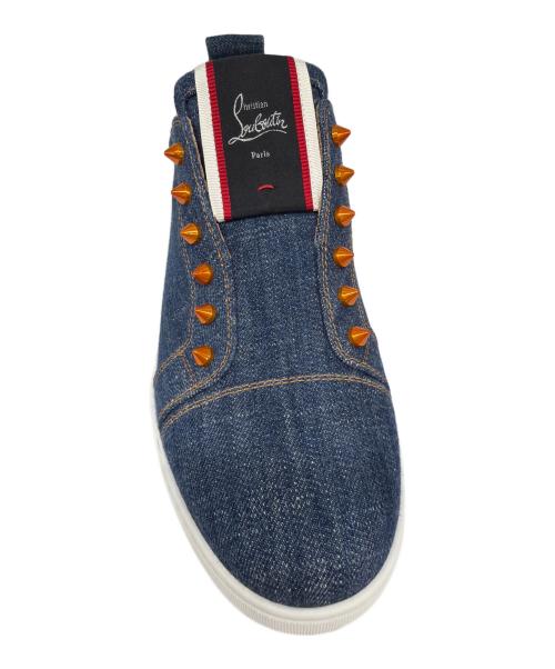Christian Louboutin（クリスチャン・ルブタン）Christian Louboutin (クリスチャン・ルブタン) ローカットスニーカー インディゴ サイズ:42　1/2の古着・服飾アイテム