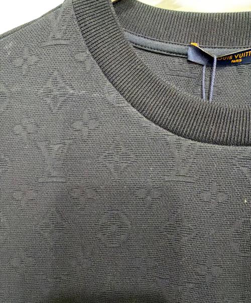 LOUIS VUITTON（ルイ ヴィトン）LOUIS VUITTON (ルイ ヴィトン) 半袖ニット ネイビー サイズ:XLの古着・服飾アイテム