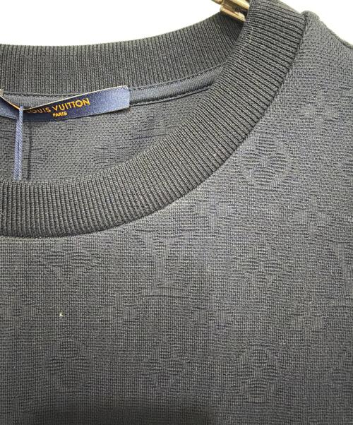 LOUIS VUITTON（ルイ ヴィトン）LOUIS VUITTON (ルイ ヴィトン) 半袖ニット ネイビー サイズ:XLの古着・服飾アイテム