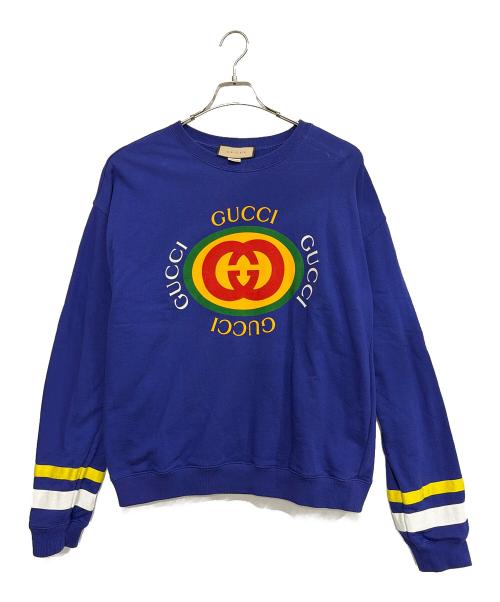 GUCCI（グッチ）GUCCI (グッチ) スウェット パープル サイズ:Mの古着・服飾アイテム