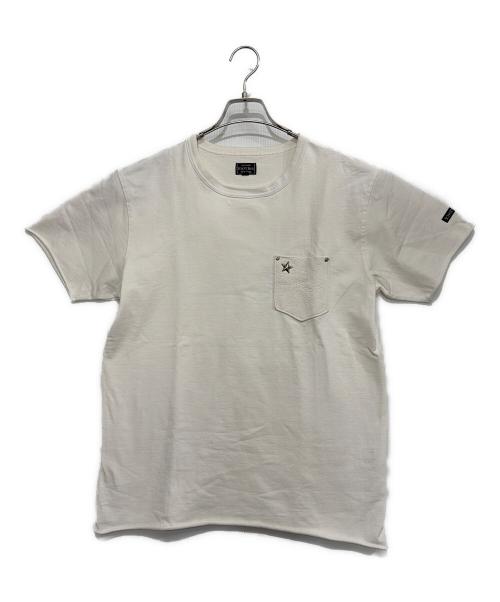 SCHOTT BROS.（ショットブロス）SCHOTT BROS. (ショットブロス) 半袖カットソー ホワイト サイズ:Lの古着・服飾アイテム