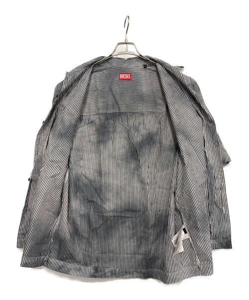 DIESEL（ディーゼル）DIESEL (ディーゼル) 半袖シャツ グレー サイズ:50の古着・服飾アイテム