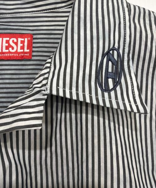 DIESEL（ディーゼル）DIESEL (ディーゼル) 半袖シャツ グレー サイズ:50の古着・服飾アイテム