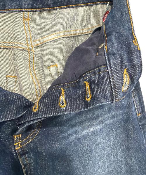 DIESEL（ディーゼル）DIESEL (ディーゼル) レイヤードデニムスカートパンツ インディゴ サイズ:27の古着・服飾アイテム