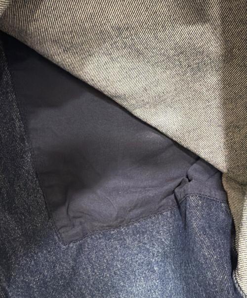 DIESEL（ディーゼル）DIESEL (ディーゼル) レイヤードデニムスカートパンツ インディゴ サイズ:27の古着・服飾アイテム