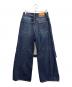 DIESEL (ディーゼル) レイヤードデニムスカートパンツ インディゴ サイズ:27：18000円