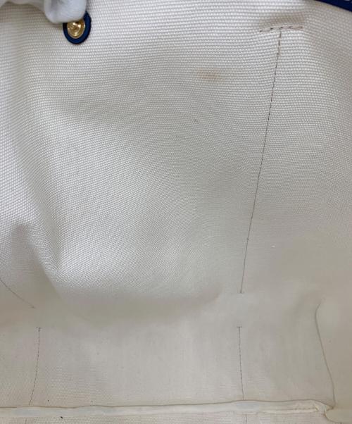LAUREN RALPH LAUREN（ローレン ラルフ ローレン）LAUREN RALPH LAUREN (ローレン ラルフ ローレン) トートバッグ ブルー×グレーの古着・服飾アイテム