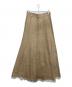 YLEVE (イレーヴ) ROYAL RAMIE BROAD SKIRT ベージュ サイズ:2：8000円