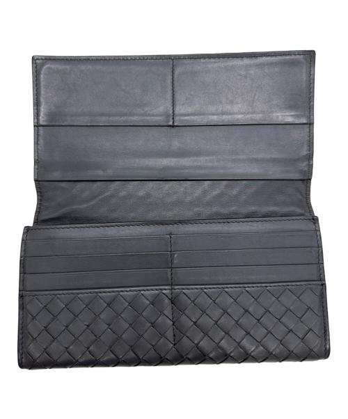 BOTTEGA VENETA（ボッテガベネタ）BOTTEGA VENETA (ボッテガベネタ) 長財布 ブラックの古着・服飾アイテム