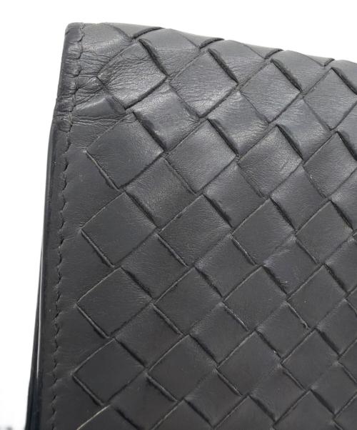 BOTTEGA VENETA（ボッテガベネタ）BOTTEGA VENETA (ボッテガベネタ) 長財布 ブラックの古着・服飾アイテム
