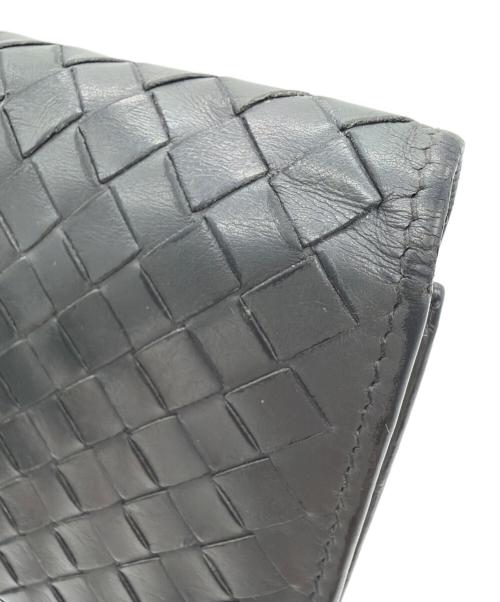 BOTTEGA VENETA（ボッテガベネタ）BOTTEGA VENETA (ボッテガベネタ) 長財布 ブラックの古着・服飾アイテム