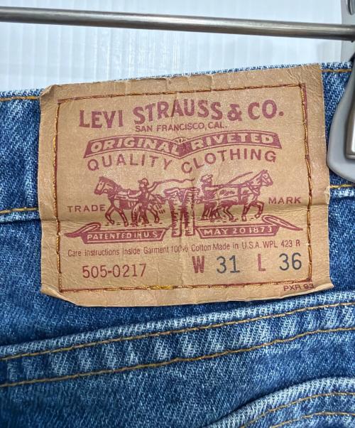LEVI'S（リーバイス）LEVI'S (リーバイス) ストレートデニムパンツ インディゴ サイズ:W31　L36の古着・服飾アイテム