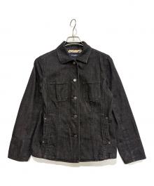 BURBERRY LONDON（バーバリーロンドン）の古着「デニムジャケット」｜ブラック