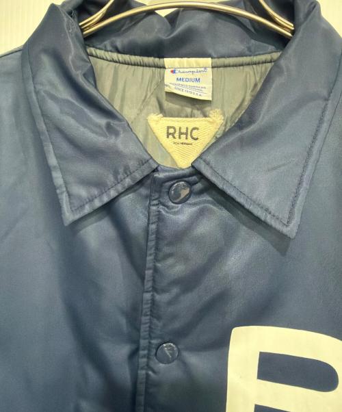 Champion（チャンピオン）Champion (チャンピオン) RHC Ron Herman (アールエイチシー ロンハーマン) コーチジャケット ネイビー サイズ:Mの古着・服飾アイテム