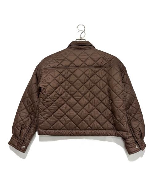 POLO RALPH LAUREN（ポロ・ラルフローレン）POLO RALPH LAUREN (ポロ・ラルフローレン) water repellent quilted jacket ブラウン サイズ:XSの古着・服飾アイテム