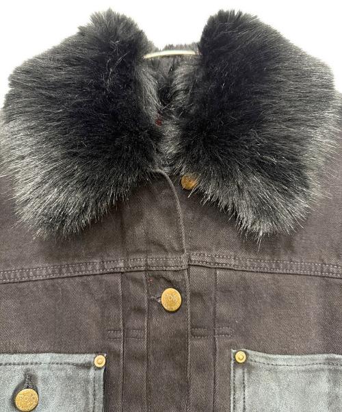 POLO RALPH LAUREN（ポロ・ラルフローレン）POLO RALPH LAUREN (ポロ・ラルフローレン) デニムジャケット ブラック サイズ:XSの古着・服飾アイテム
