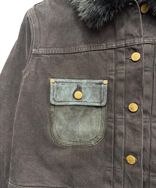 POLO RALPH LAUREN（ポロ・ラルフローレン）POLO RALPH LAUREN (ポロ・ラルフローレン) デニムジャケット ブラック サイズ:XSの古着・服飾アイテム