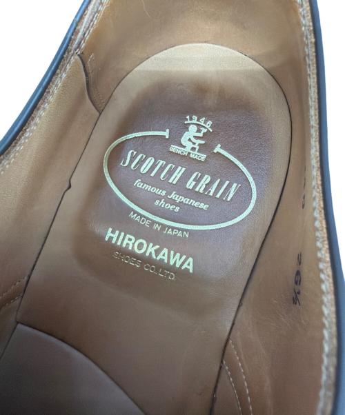 SCOTCH GRAIN（スコッチグレイン）SCOTCH GRAIN (スコッチグレイン) レザーシューズ ブラウン サイズ:26.5の古着・服飾アイテム
