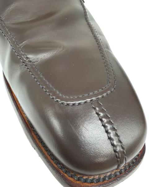 SCOTCH GRAIN（スコッチグレイン）SCOTCH GRAIN (スコッチグレイン) レザーシューズ ブラウン サイズ:26.5の古着・服飾アイテム