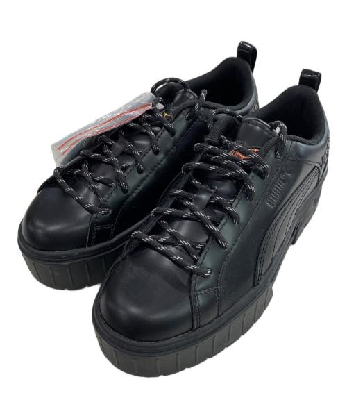 PUMA（プーマ）PUMA (プーマ) Dua Lipa (デュアリパ) スニーカー ブラック サイズ:23.5の古着・服飾アイテム