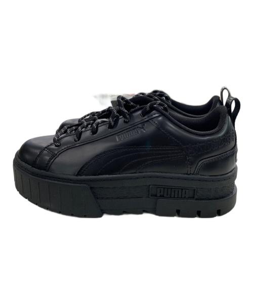 PUMA（プーマ）PUMA (プーマ) Dua Lipa (デュアリパ) スニーカー ブラック サイズ:23.5の古着・服飾アイテム