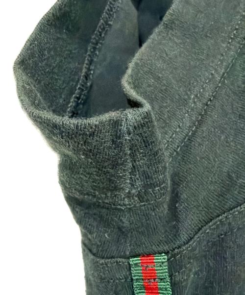 GUCCI（グッチ）GUCCI (グッチ) 半袖カットソー ブラック サイズ:Mの古着・服飾アイテム