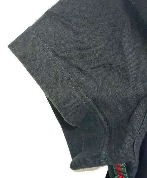 GUCCI（グッチ）GUCCI (グッチ) 半袖カットソー ブラック サイズ:Mの古着・服飾アイテム