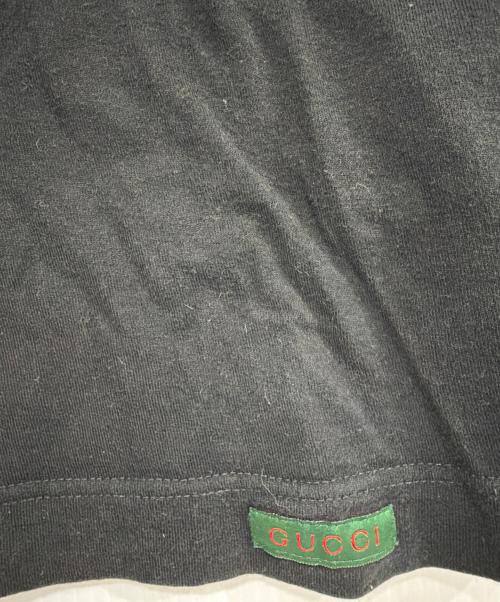GUCCI（グッチ）GUCCI (グッチ) 半袖カットソー ブラック サイズ:Mの古着・服飾アイテム