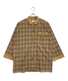 Burberry's（バーバリーズ）の古着「長袖シャツ」｜ブラウン