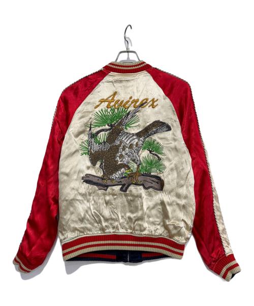 AVIREX（アヴィレックス）AVIREX (アヴィレックス) リバ-シブルスカジャン ネイビー サイズ:Lの古着・服飾アイテム
