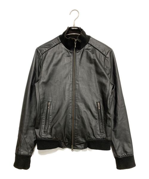 And A（アンド エー）And A (アンド エー) レザージャケット ブラック サイズ:SIZE42の古着・服飾アイテム