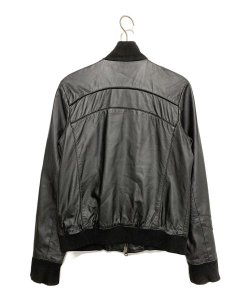 And A（アンド エー）And A (アンド エー) レザージャケット ブラック サイズ:SIZE42の古着・服飾アイテム