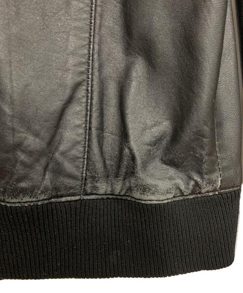 And A（アンド エー）And A (アンド エー) レザージャケット ブラック サイズ:SIZE42の古着・服飾アイテム