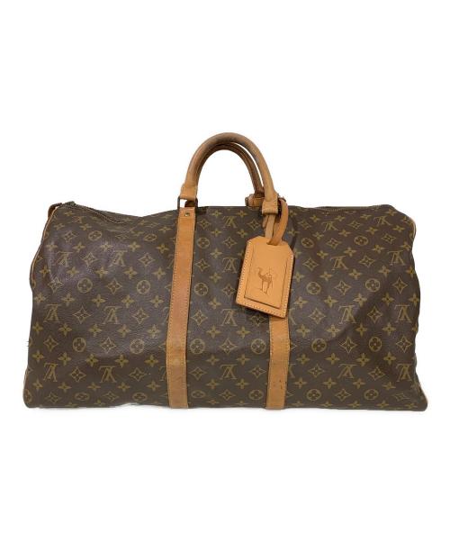 LOUIS VUITTON（ルイ ヴィトン）LOUIS VUITTON (ルイ ヴィトン) トラベルバッグ ブラウンの古着・服飾アイテム