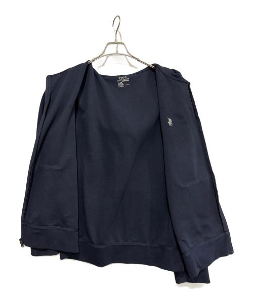 POLO RALPH LAUREN（ポロ・ラルフローレン）POLO RALPH LAUREN (ポロ・ラルフローレン) ジップパーカー ネイビー サイズ:Lの古着・服飾アイテム