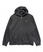 POLO RALPH LAURENポロ・ラルフローレン）の古着「ジップパーカー」｜ブラック