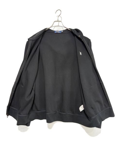 POLO RALPH LAUREN（ポロ・ラルフローレン）POLO RALPH LAUREN (ポロ・ラルフローレン) ジップパーカー ブラック サイズ:XLの古着・服飾アイテム