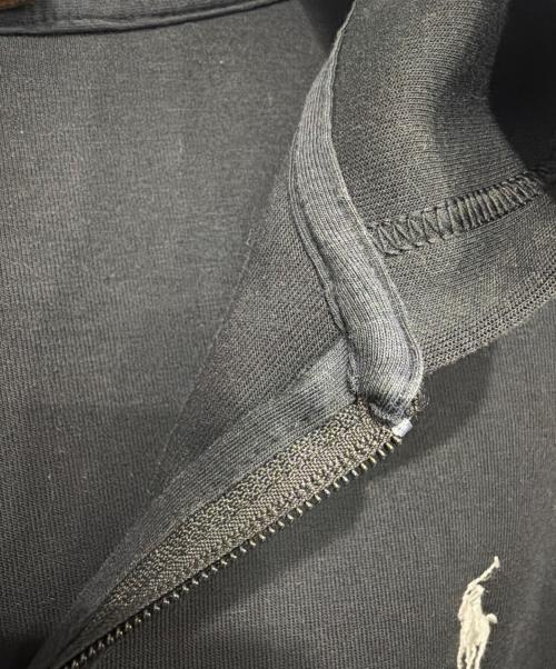 POLO RALPH LAUREN（ポロ・ラルフローレン）POLO RALPH LAUREN (ポロ・ラルフローレン) ジップパーカー ブラック サイズ:XLの古着・服飾アイテム