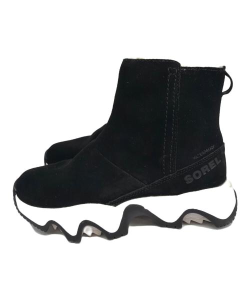 SOREL（ソレル）SOREL (ソレル) キネティックインパクト ショートブーツ ブラック サイズ:24.5㎝の古着・服飾アイテム