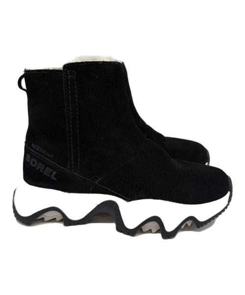 SOREL（ソレル）SOREL (ソレル) キネティックインパクト ショートブーツ ブラック サイズ:24.5㎝の古着・服飾アイテム